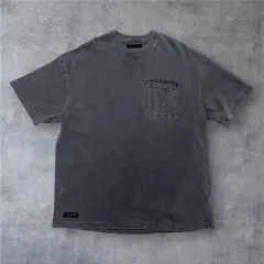 Columbia ユニバーシティ チャコール ポケット 半袖 Tシャツ M