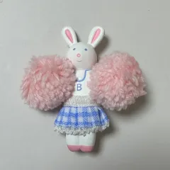 ホールマーク ヴィンテージ チアリーダー 復活祭 うさぎ フィギュアのサムネイル