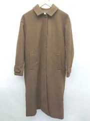 ◇ chocol raffine robe ステンカラー ロング バックスリット 長袖 コート サイズF ブラウン レディース P  【1402160019646】のサムネイル