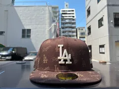 NEW ERA 59FIFTY MLB Jacquard ロサンゼルス・ドジャース ブラウン 7 1/2  ¥6820 ＋ 送料¥550
