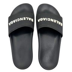 バレンシアガ BALENCIAGA シャワーサンダル ブラック 28.5センチ