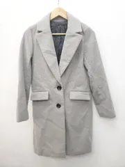 ◇ INGNI イング バックスリット シンプル ロング 長袖 コート サイズM グレー レディース P  【1403110016760】のサムネイル