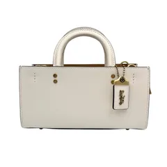 コーチ COACH ハンドバッグ ローグ26 ショルダーバッグ CU047 レザー ホワイト レディース