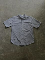 美品【夏物】WEWILL ウィーウィル ストライプ ボタンダウン 半袖シャツ