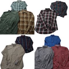 良品 希少 バブアー 好配色 チェック柄 長袖シャツ XXL - メルカリ
