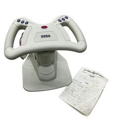 SEGA SATURN レーシングコントローラー HSS-0115 本体 - メルカリ