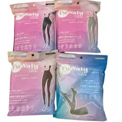 186000 YB-LAB. M-L グラマラスパッツ ふわりぃスリム　スパッツ3点＋ソックス ロング1点 レディース 4点まとめ売り