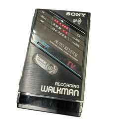 SONY ウォークマン WM-550C カバーケース付 動作未確認 - メルカリ