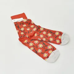 未使用 ボンメゾン ソックス レッド系 22-24 靴下 Bonne Maison｜24h0804のサムネイル