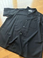25SS】Maison Margiela 半袖シャツ54 ブラックマルジェラ - メルカリ