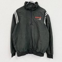adidas ナイロンジャケット V.I.B. ブラック Lサイズ - メルカリ