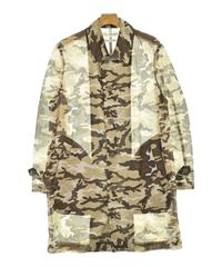 COMME des GARCONS SHIRT メッシュ迷彩ステンカラーコート - メルカリ