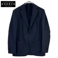 LARDINI　ラルディーニ　ブラック テクノウール ホップサック 3B 段返り シングルジャケット　44のサムネイル