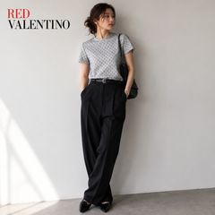 Red Valentino ホワイト Tシャツ チュールリボン付き - メルカリ