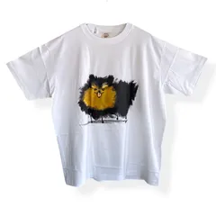 新品未使用 TRUSS トラス ホワイト ブラタンポメラニアン Tシャツ カットソー 半袖 クルーネック 綿100% 上質 スタンダード カジュアル メンズ レディース ユニセックス XL エレガント 管理番号：2025-1283のサムネイル