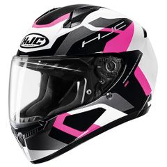 HJC HELMETS Motorcycle Helmet, Full Face, Ventilated, Removable Inner Lining, C10 Tins, HJH233 PINK, Size M (57-58cm) pms 4ab74da8