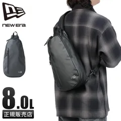 NEW ERA ニューエラ ボディバッグ ワンショルダーバッグ スリングバッグ メンズ ブランド 軽量 斜めがけ 小さめ ミニ 8L 14750942