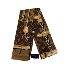 LOUIS VUITTON バンドー モノグラム チェーン柄 スカーフ - メルカリ