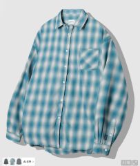 marka 25SS オンブレチェック シャツ 2 - メルカリ