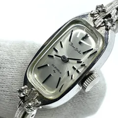 稼働〇　SEIKO　セイコー　Fine SEIKO 手巻き レディース 腕時計 1520-3520　シルバー文字盤　23石