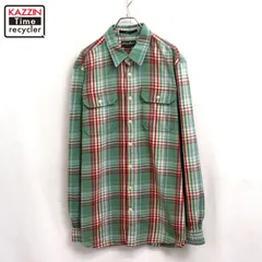 00s Eddie Bauer チェック柄 長袖シャツ メンズ 表記Mサイズ