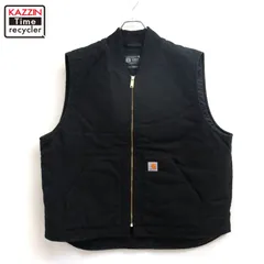 2026年最新】carhartt ダックベスト ブラックの人気アイテム - メルカリ