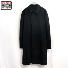 70s vintage TOWNCRAFT チェック柄 ステンカラー コート メンズ XLサイズ相当 ビッグサイズ オーバーサイズのサムネイル