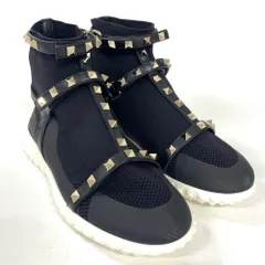 ヴァレンティノ VALENTINO ロックスタッズ スニーカー TQF82W2 ブラック 23cm【中古】のサムネイル