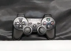 T【HY】【ジャンク品】SONY PS3 純正 ワイヤレスコントローラー DUALSHOCK3 CECHZC2J ブラック 6軸検出 振動機能搭載[ゆうパケット発送、送料無料]HY004