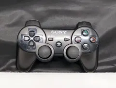 T【HY】【ジャンク品】SONY PS3 純正 ワイヤレスコントローラー DUALSHOCK3 CECHZC2J ブラック 6軸検出 振動機能搭載[ゆうパケット発送、送料無料]HY004