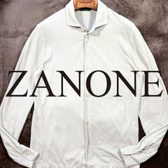 未使用級】 ZANONE CHIOTO ケーブル ニット ジャケット ホワイト