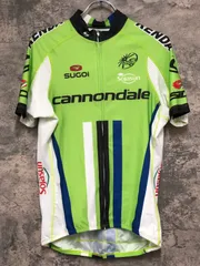 KE121 スゴイ sugoi 半袖 サイクルジャージ 黄緑 M CANNONDALEのサムネイル