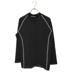 8G INNER MOCK NECK L/S TEE ブラック サイズL - メルカリ