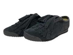 Onitsuka Tiger (オニツカタイガー) ONITSUKA TIGER YELLOW COLLECTION MEXICO 66 FRINGE メキシコ 66 フリンジ 1183C576-001 27.5cm ブラック メンズ/036