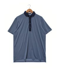 greyson グレイソン 青と紫のストライプ ポロシャツ Mサイズ - メルカリ