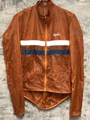 KE034 라파 Rapha BREVET FLYWEIGHT WIND JACKET 긴팔 사이클 재킷 오렌지 L
