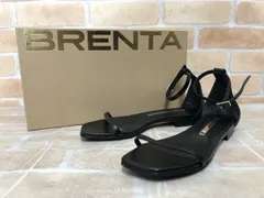 【中古】 箱付 BRENTA ブレンダ サンダル 22-093-230-004-1-0 ブラック 36.5（23～23.5cm) 111453439のサムネイル