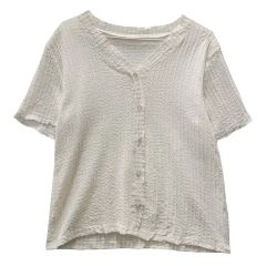 ERIKA CAVALLINI シルク ドッグプリント長袖シャツ - メルカリ