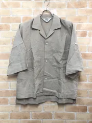 【中古】 SUNSEA サンシー Joe S.Linen Shirt 21S23 ベージュ 3 111436804のサムネイル