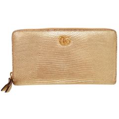定価20万円 極美品 グッチ財布 グッチggマーモント グッチリザード 