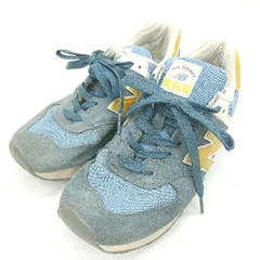 ◇ NEW BALANCE ニューバランス スニーカー サイズ24.0 ブルー系 レディース E  【1406180066239】のサムネイル