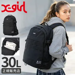 エックスガール バックパック リュック 30L A4 高校生 中学生 女子 レディース X-girl 105261053009のサムネイル