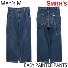 【USED／メンズM】SMITH'S AMERICAN イージー ペインターパンツ インディゴのサムネイル