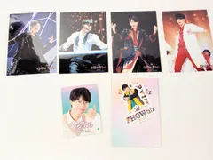 新品未開封 ACEes 作間龍斗 グッズ 6点セット SHOWbiz 2025 ライブフォト 4種（A,B,C,D) / SHOWbiz 2025 ステッカーセット / プロフィールカード 2025