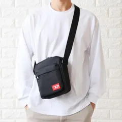 （並行輸入品）ディーゼル ショルダーバッグ メンズ ブラック DIESEL D-BSC CROSSB  斜めがけ ボディバッグ ブランド