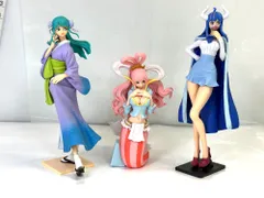 バンプレスト ONE PIECE ワンピース GLITTER&GLAMOURS グリッター&グラマラス フィギュア 3個セット 小紫（日和）しらほし  うるティ 5/14