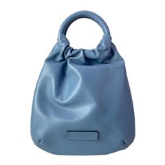 アレキサンダーワンAlexander Wang サテン×レザー ハンドバッグ - メルカリ