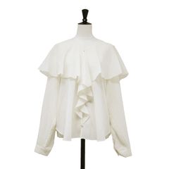 maison de Dolce. メゾンドドルチェ フリルフレアブラウス - メルカリ