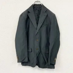 BARNEYS NEW YORK　バーニーズニューヨーク　テーラードジャケット　フラップポケット　ダークグレー　古着のサムネイル