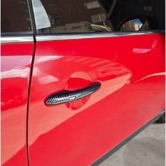 BMW MINI ミニ クーパーS 純正ドアハンドル用カバー リアルカーボン